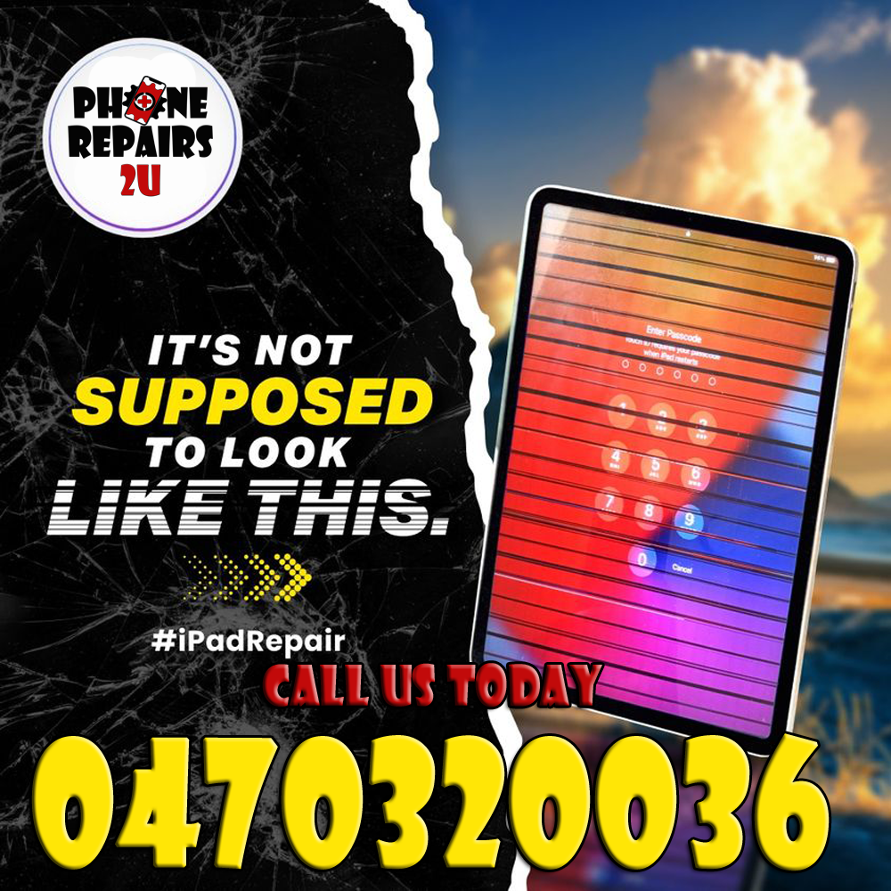 iPad 10.2(9th Gen),(8th Gen),(7th Gen) Screen Replacement Service inPhone Repairs 2u Sydney